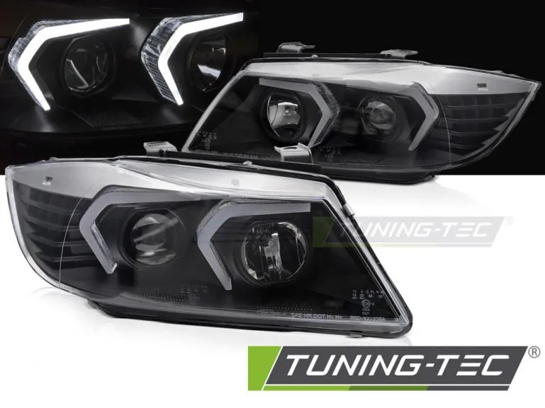 Design LED Angel Eyes Scheinwerfer BMW 3er E90 E91